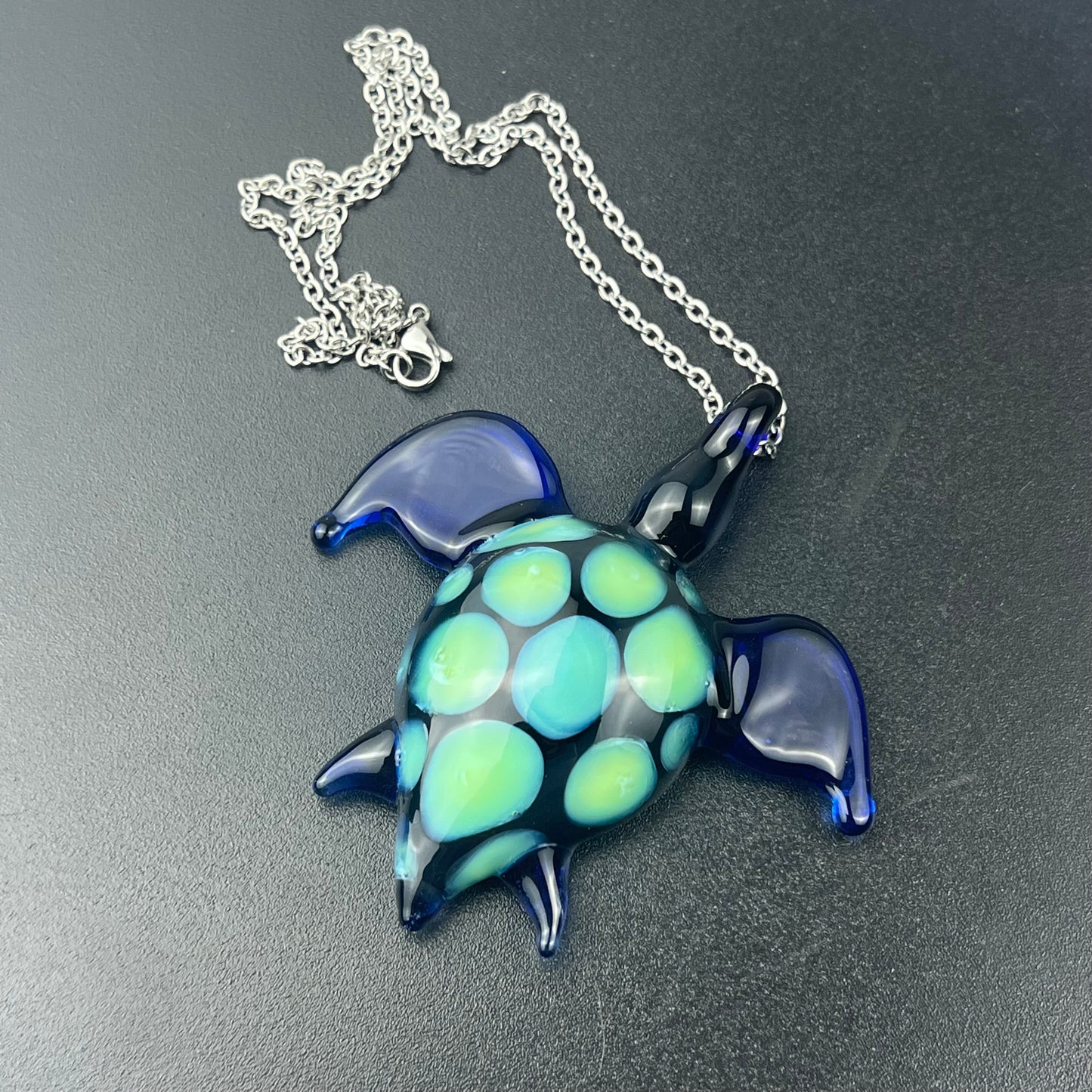 Sea Turtle Pendant w/Chain