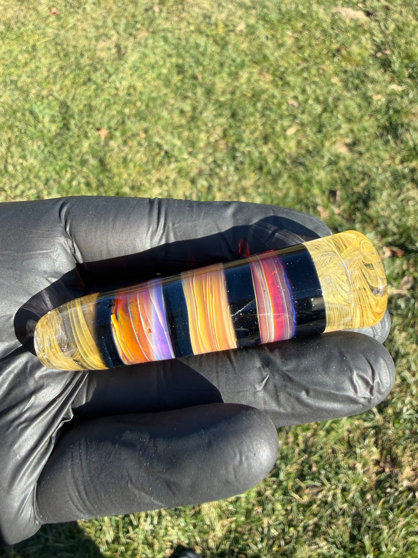 Silver Spiral Chillum