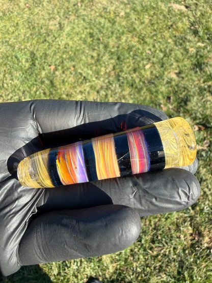 Silver Spiral Chillum
