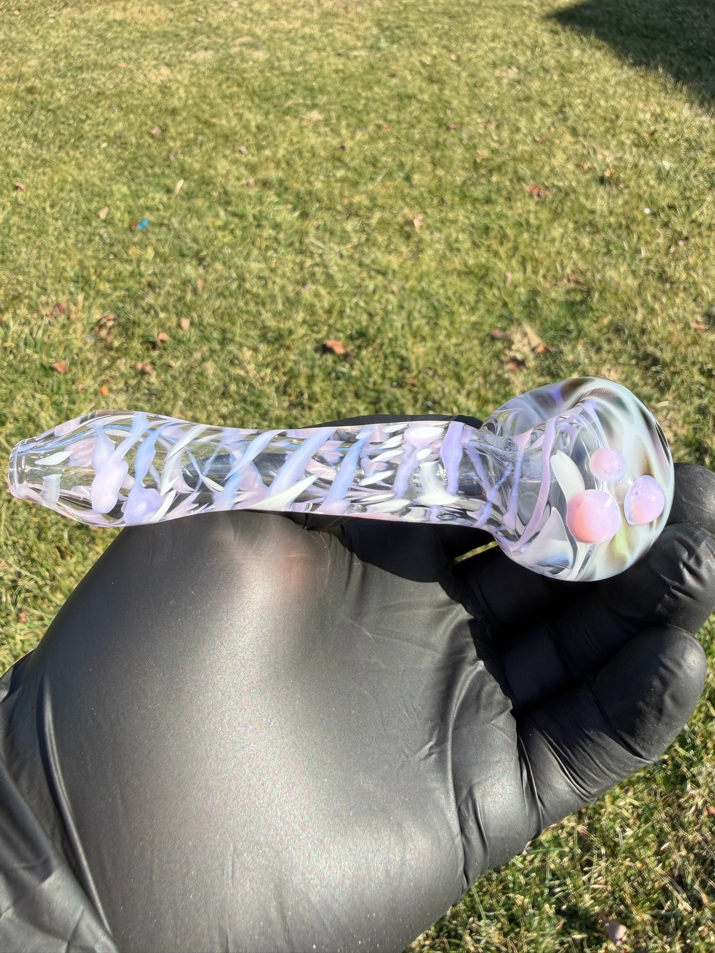 Pastel Leopard Swirl Bowl