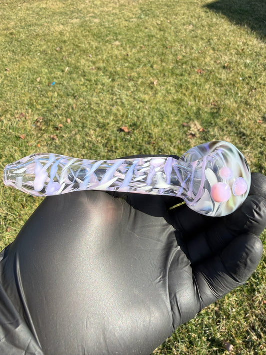 Pastel Leopard Swirl Bowl