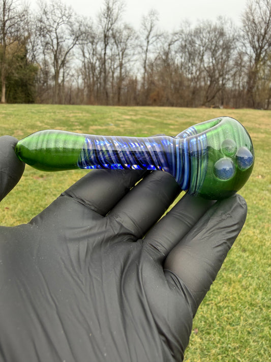 Green Stardust Galaxy Bowl