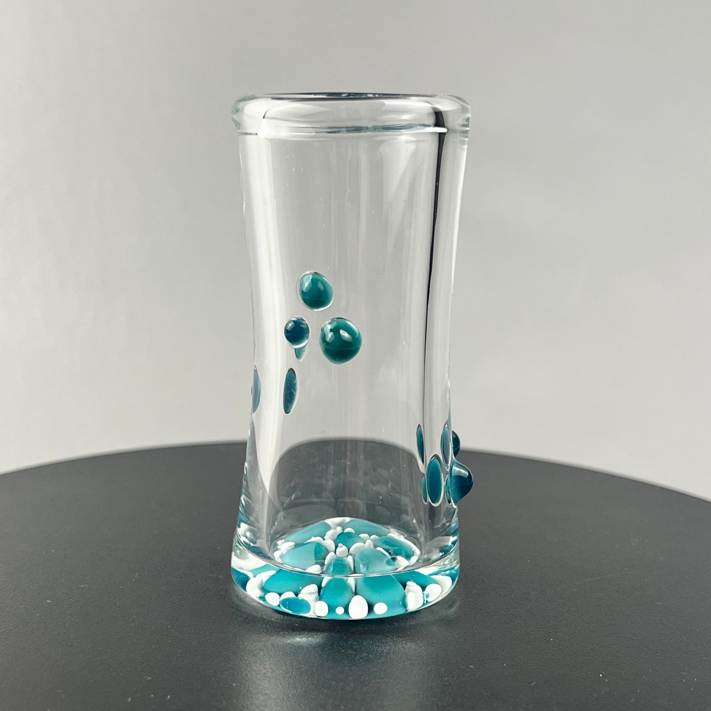 Blue Flower Shot Glass