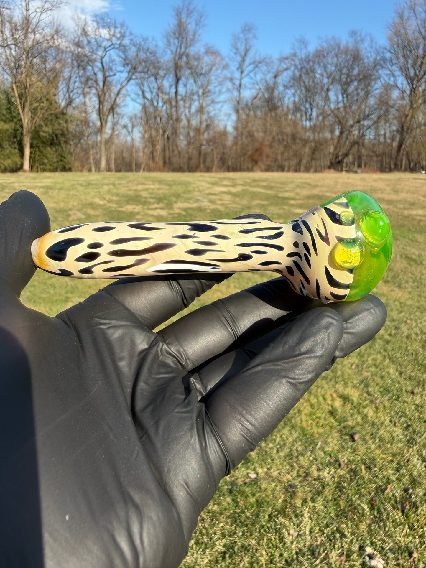 Leopard Uranium UV Bowl