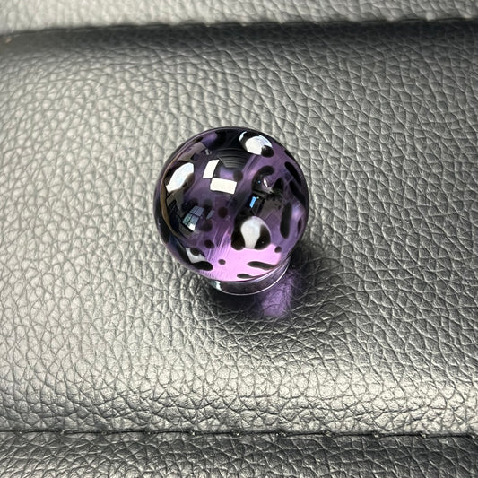 Purple & White Leopard Marble