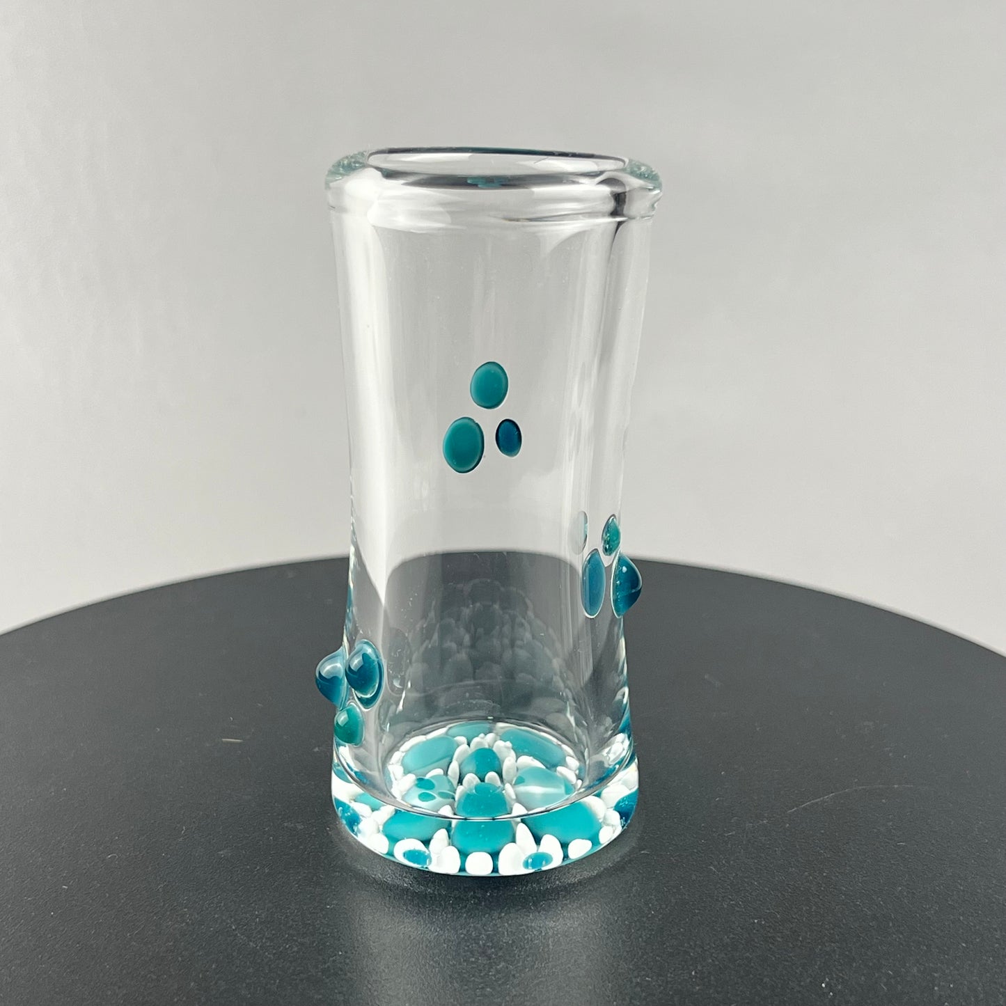 Blue Flower Shot Glass