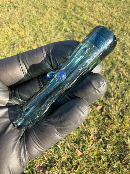 Aqua Sparkle Chillum