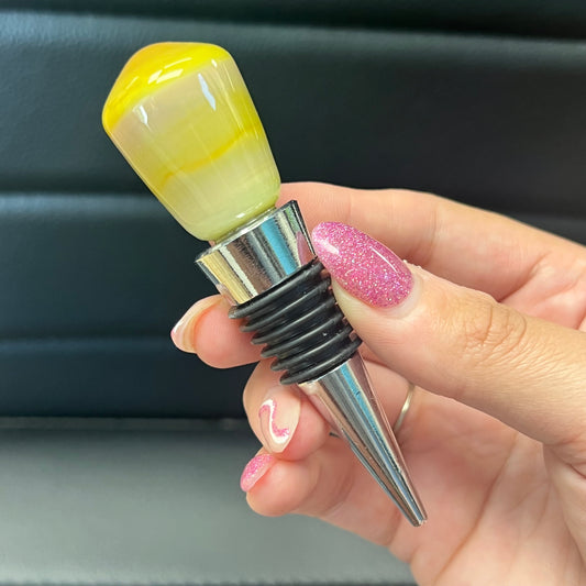 Yellow Bottle Stopper