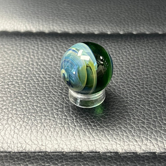 Greenish Blue Swirl Marble