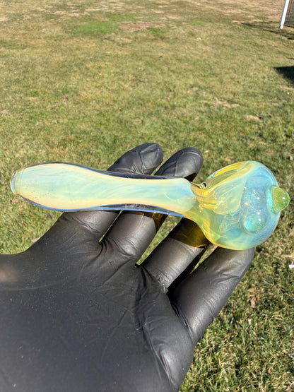 Silver Fume w/Ghost Bowl