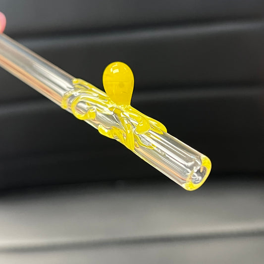 Yellow Octopus Straw