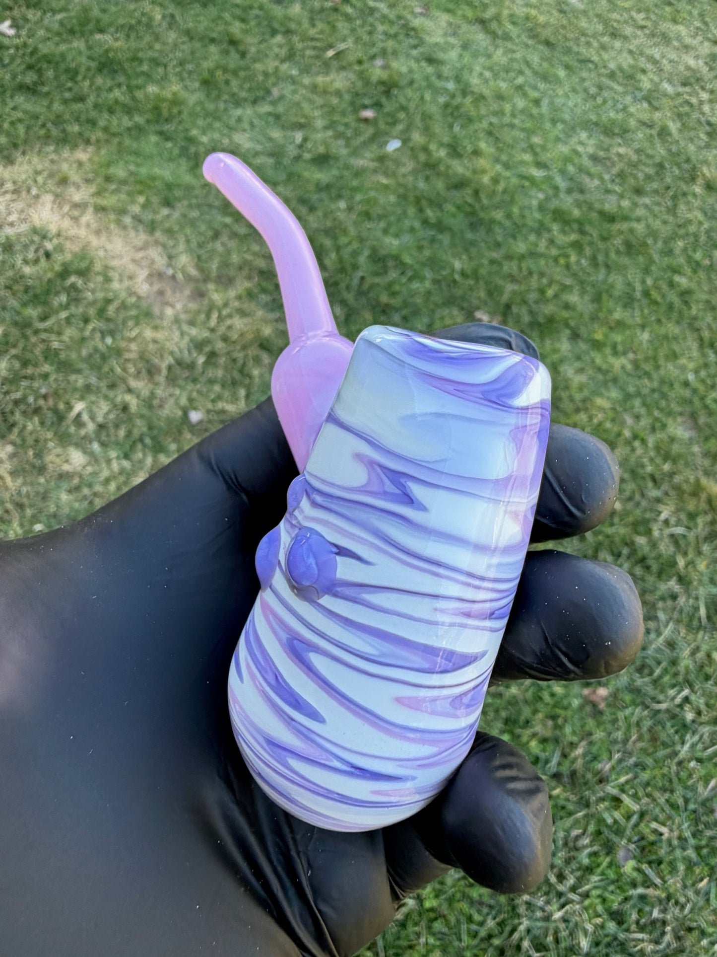 Pink and Purple Swirl Egglock
