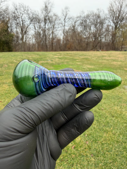 Green Stardust Galaxy Bowl