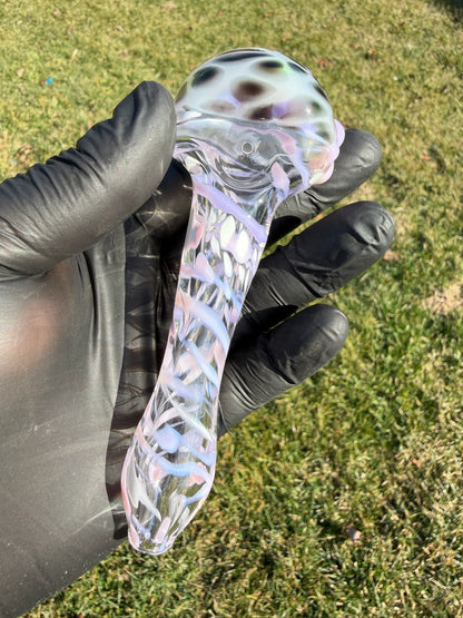 Pastel Leopard Swirl Bowl