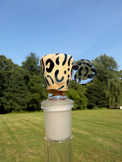 Pink UV Leopard Slide