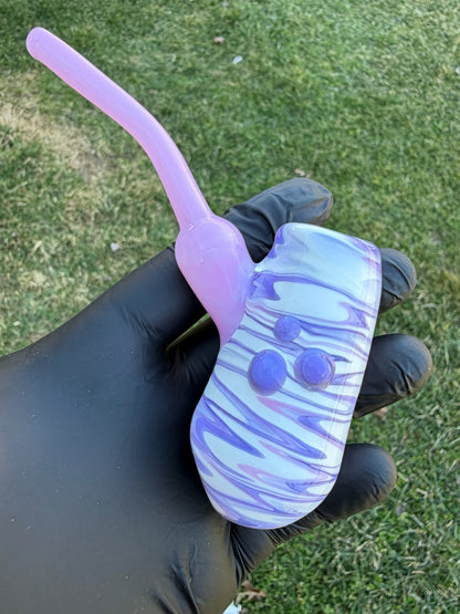 Pink and Purple Swirl Egglock