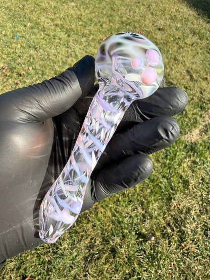 Pastel Leopard Swirl Bowl