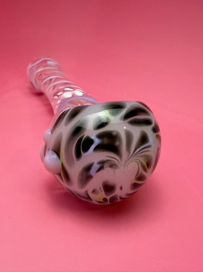 Pastel Leopard Swirl Bowl