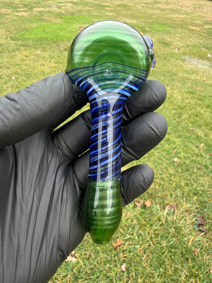 Green Stardust Galaxy Bowl