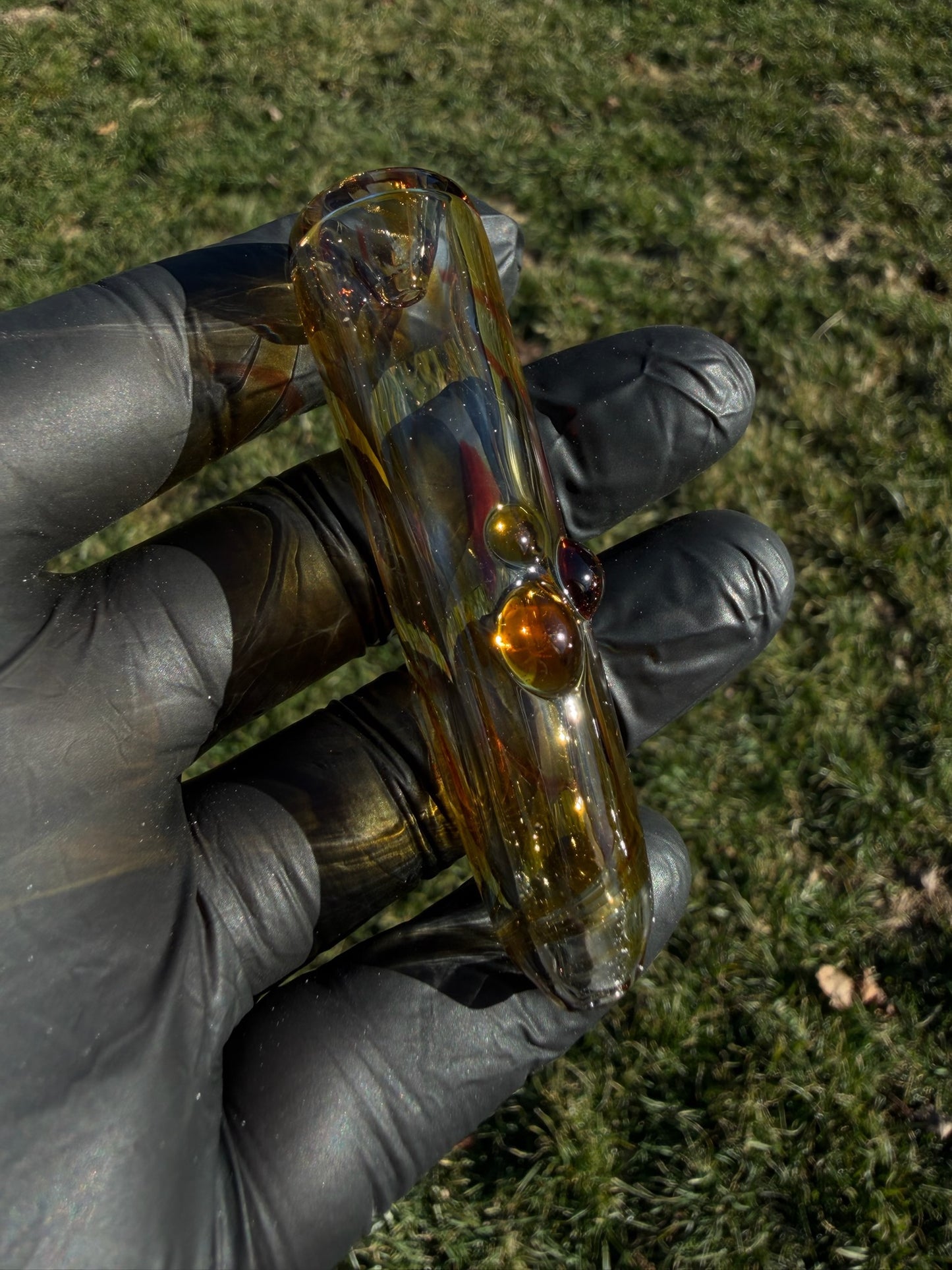 Amber Swirl Chillum
