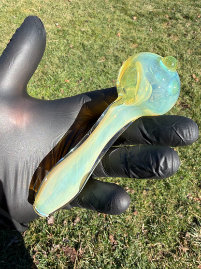 Silver Fume w/Ghost Bowl
