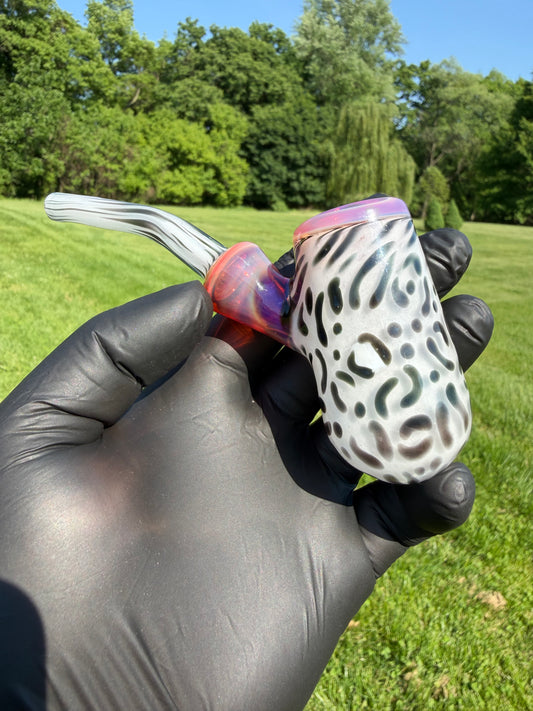Snow Leopard & Pink EggLock