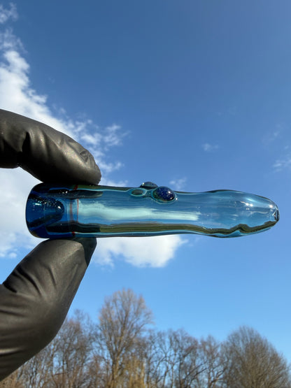 Aqua Sparkle Chillum