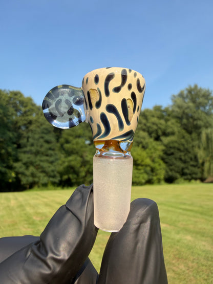 Pink UV Leopard Slide