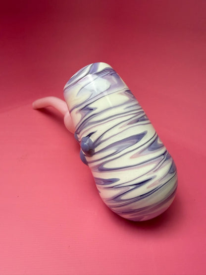 Pink and Purple Swirl Egglock