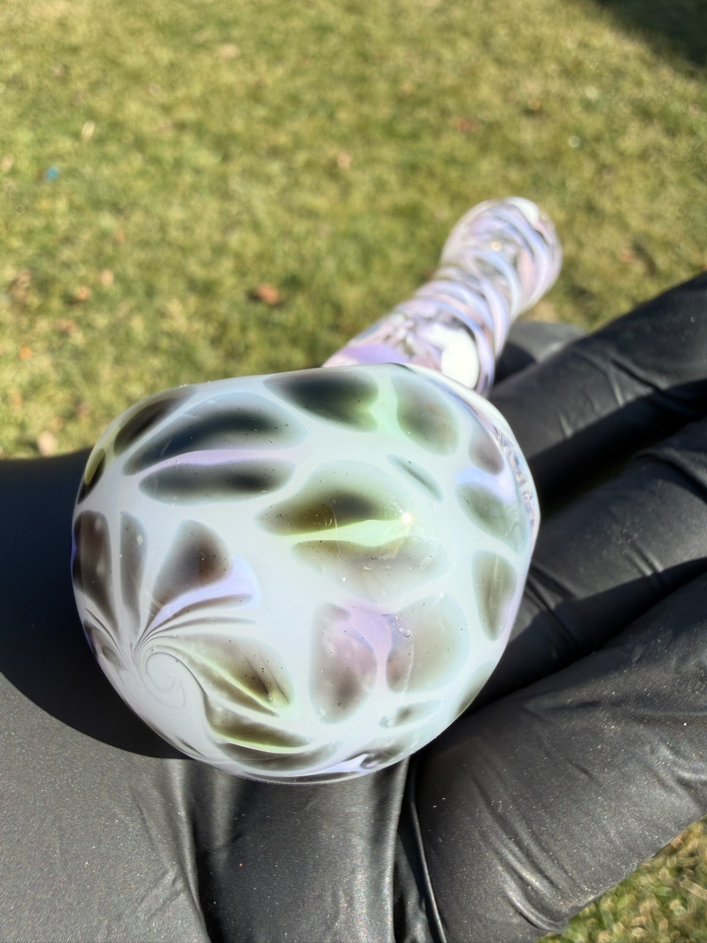 Pastel Leopard Swirl Bowl