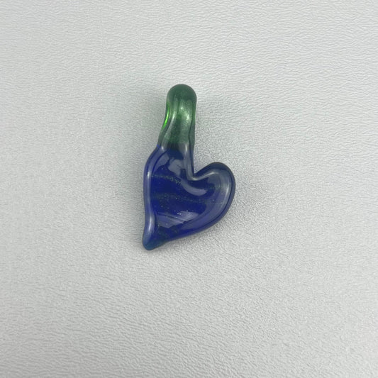 Silver Swirl Heart Pendant