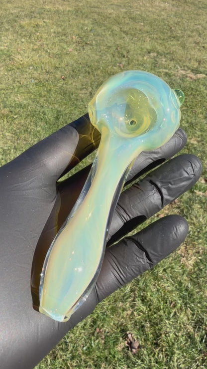 Silver Fume w/Ghost Bowl