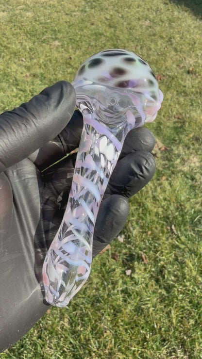 Pastel Leopard Swirl Bowl