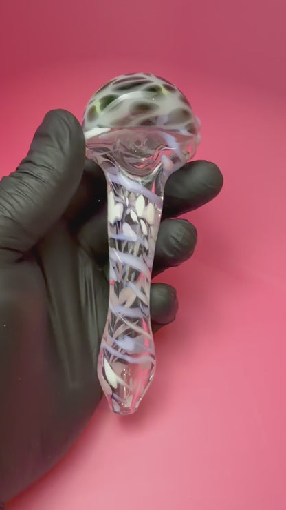 Pastel Leopard Swirl Bowl